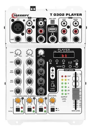 Mesa De Som Automotivo Taramps T0302 Player Bluetooth Usb Mesa De Som Automotivo Taramps T0302 Player Bluetooth Usb
